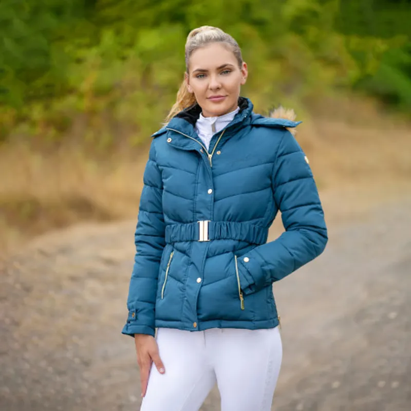 Coldstream Cornhill Quilted Coat - - Cool Slate Blue